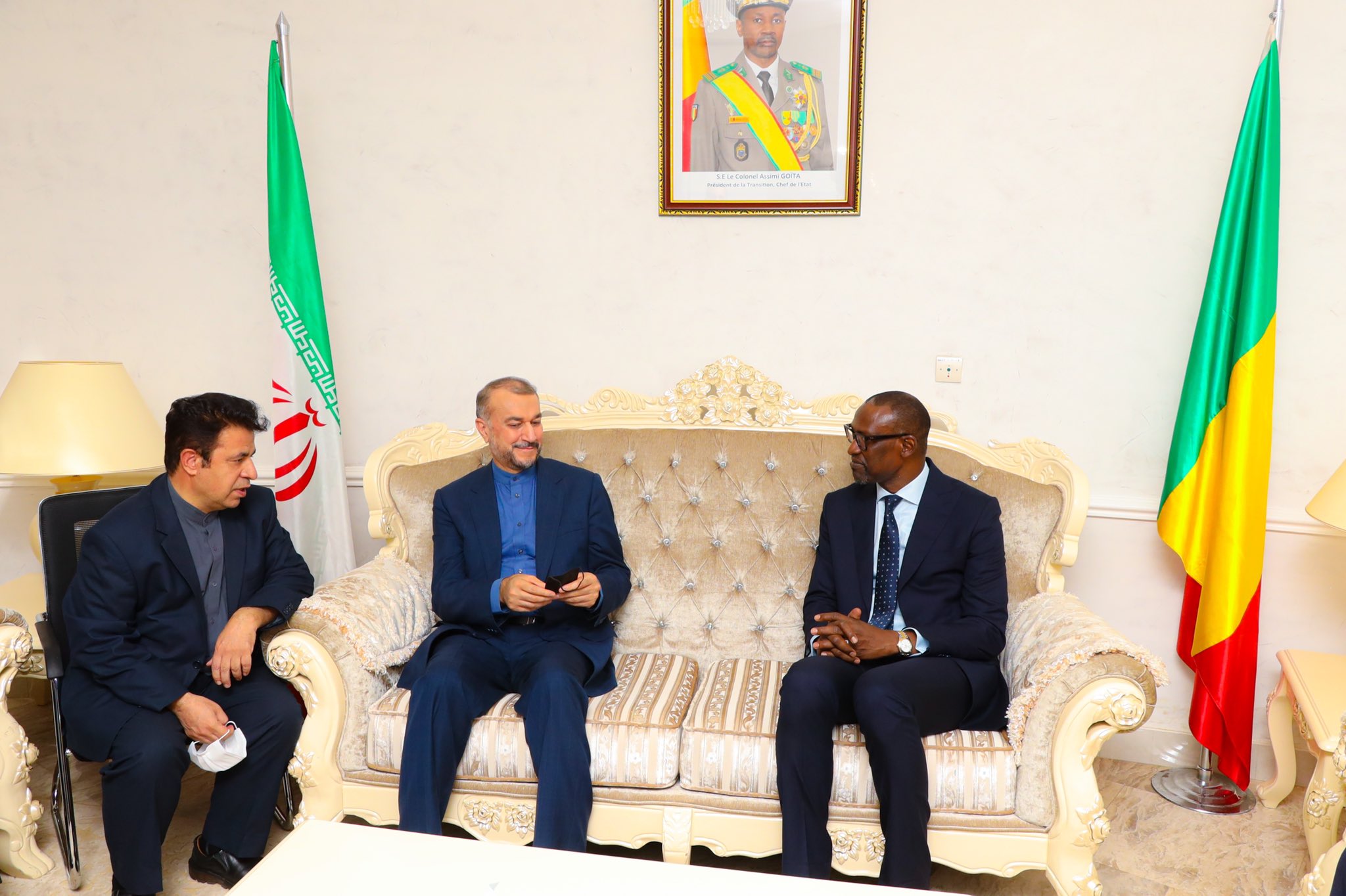 ​ Iran Da Mali, Sun Yunkuri Aniyyar Karfafa Alakar Dake A Tsakaninsu