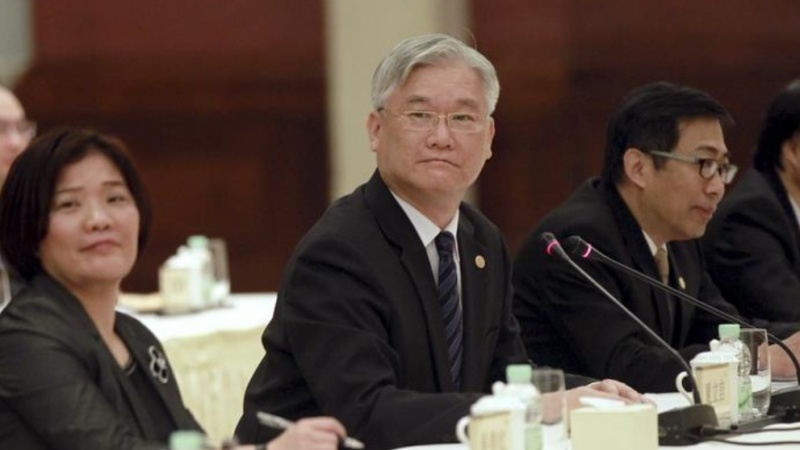 台湾・野党副党首が、中国高官と電撃会談