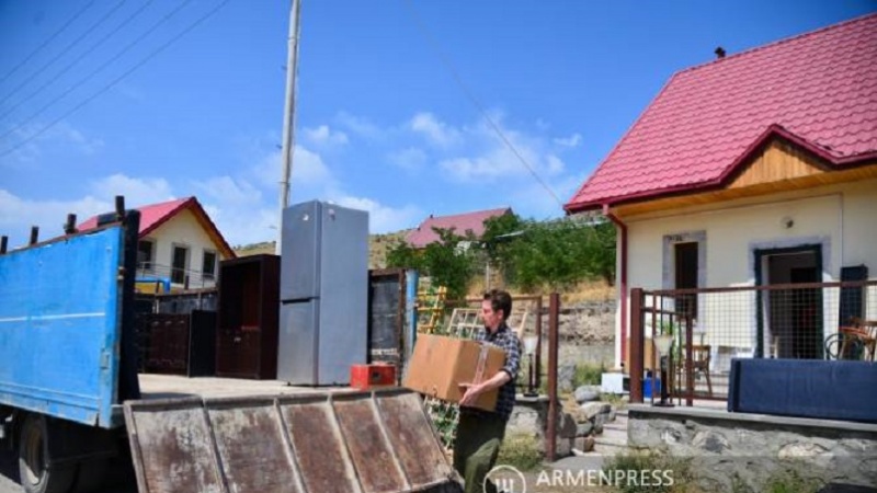 20 аилә Забух вә Лачыны тәрк едәрәк Ермәнистанын Сүник вилајәтиндә мәскунлашыб