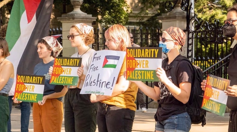  Pro-Palestine activists rally in Minnesota, demand US divest from Israel 
