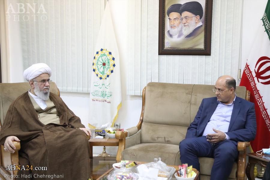 گزارش تصویری/ دیدار رئیس دانشگاه اسلامی لبنان با دبیرکل مجمع جهانی اهل بیت(ع)