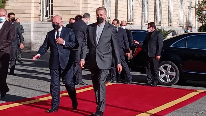 Встреча министра иностранных дел Ирака с Амир-Абдуллахианом