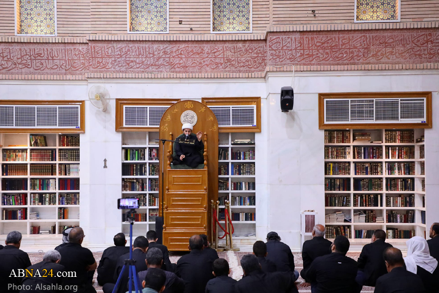 تقرير مصور / مجلس عزاء العشرة الثالثة من محرم في مسجد السهلة