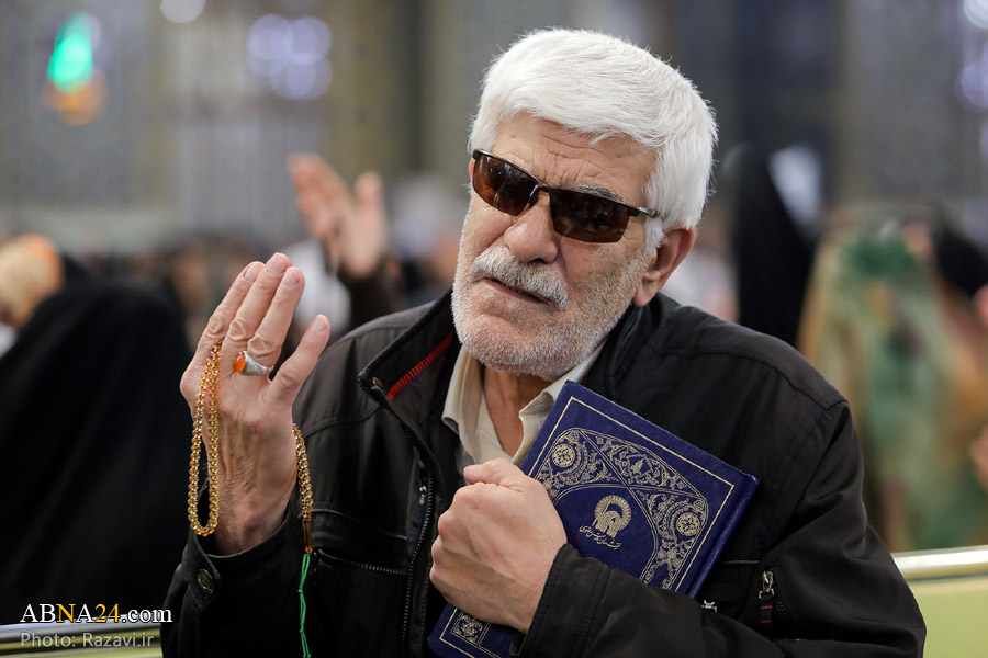 Фоторепортаж/ Святилище Имама Резы(мир ему) в ночь перед днем рождения Хазрет Зайнаб(мир ей)