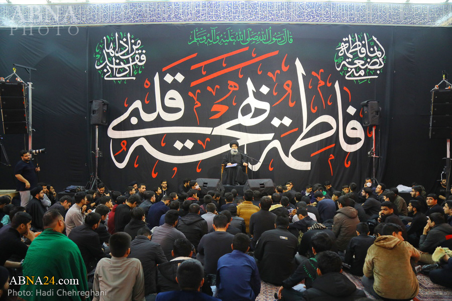 Фоторепортаж/Траурная церемония по случаю дней мученической смерти Хазрат Фатимы Захры (мир ей) в городе Кум