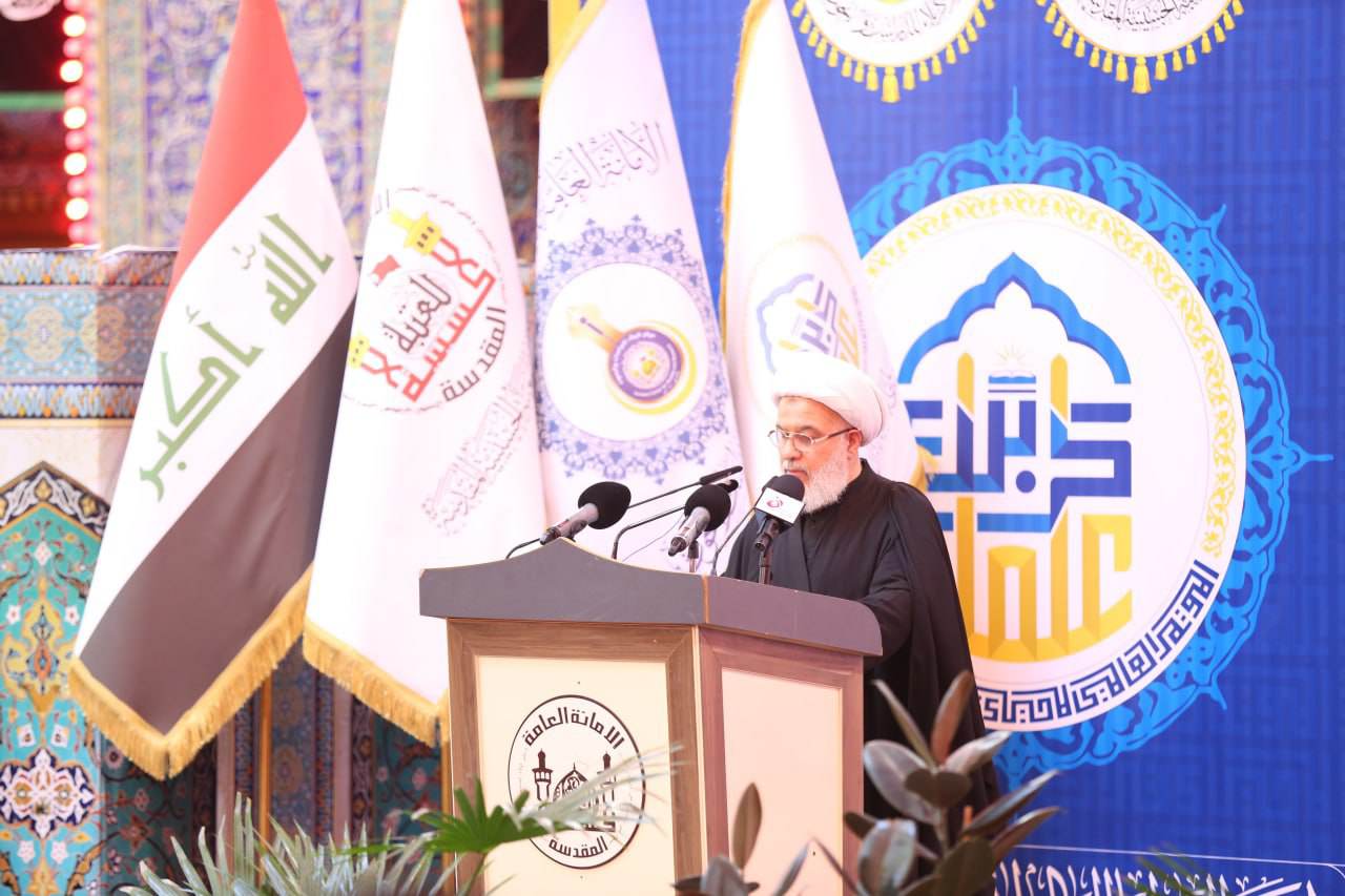 انطلاق المؤتمر العالمي الثالث لاحياء تراث علماء كربلاء في العتبة الحسينية المقدسة(مصور)