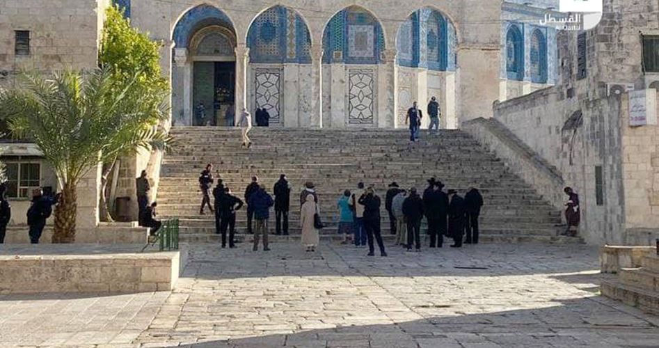 Over 140 Jewish settlers defile Aqsa Mosque