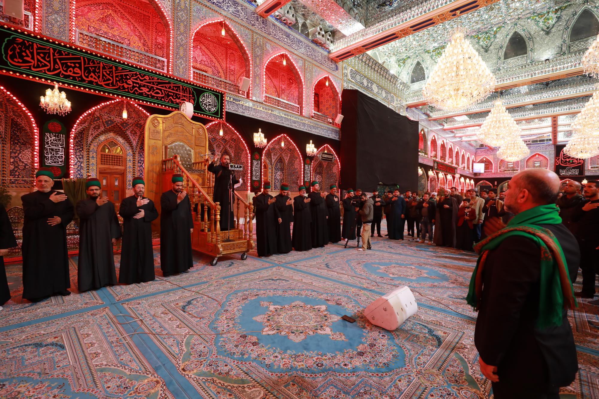 Sayed Servants held annual condolence council on martyrdom of Lady Zahra 