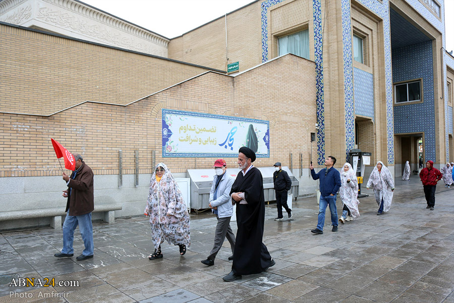 Фоторепортаж/ Присутствие вьетнамских туристов в храме Хазрата Масуме (мир ей)