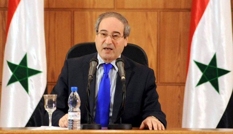 Syrian FM affirms his country’s support for Palestine