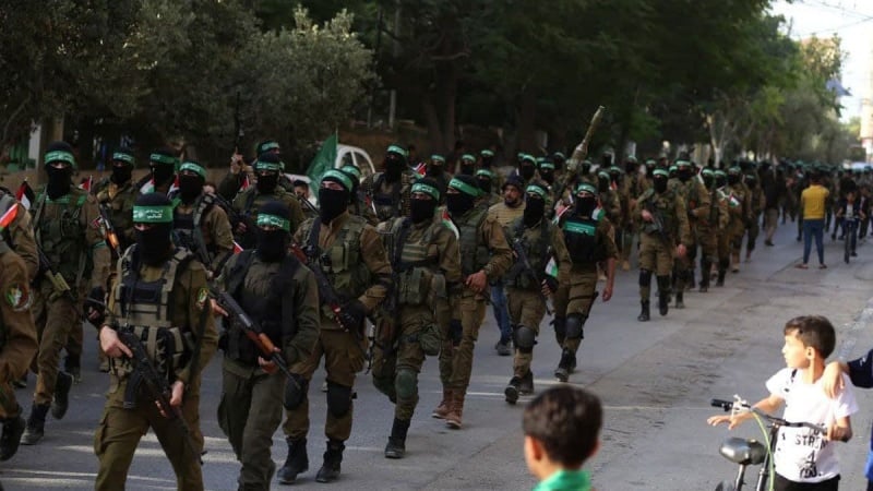 Kelompok Muqawama Gelar Parade di Kamp Jenin