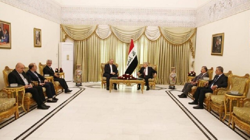 İranlı Büyükelçi, Irak Cumhurbaşkanı Reşid ile görüştü