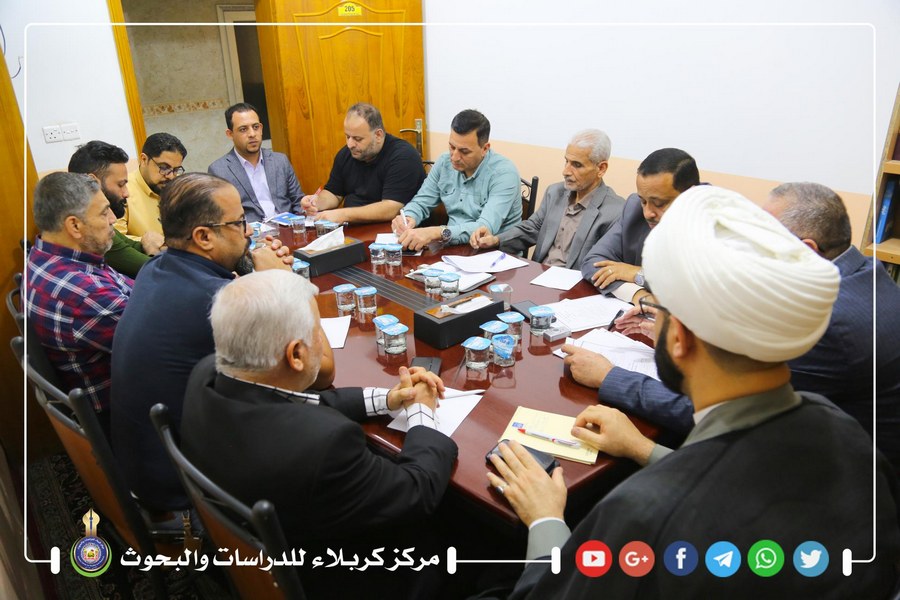 انعقاد اجتماع لمناقشة تحضيرات مؤتمر الميرزا محمد تقي الشيرازي  + الصور