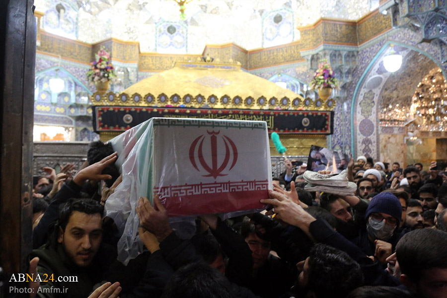 Фоторепортаж/ Похороны шехида защитника безопасности Гасана Мохтарзаде в Куме-