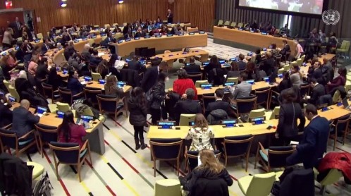 国連・女性の地位委員会でイランの委員資格取り消し