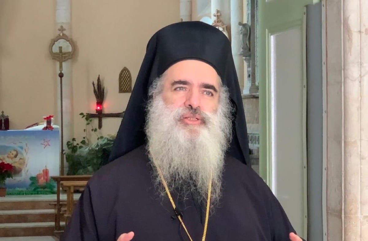 “La navidad según el Arzobispo Atallah Hanna”
