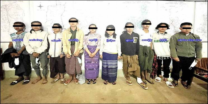     မတ္တရာနယ်၌ အမျိုးသမီး ၂ ဦး ရိုက်နှက်ဖမ်းဆီးခံရ၊ အောင်ပန်းတွင် YUG ရဲဘော် ၁၁ ဦး ဖမ်းဆီးခံရ