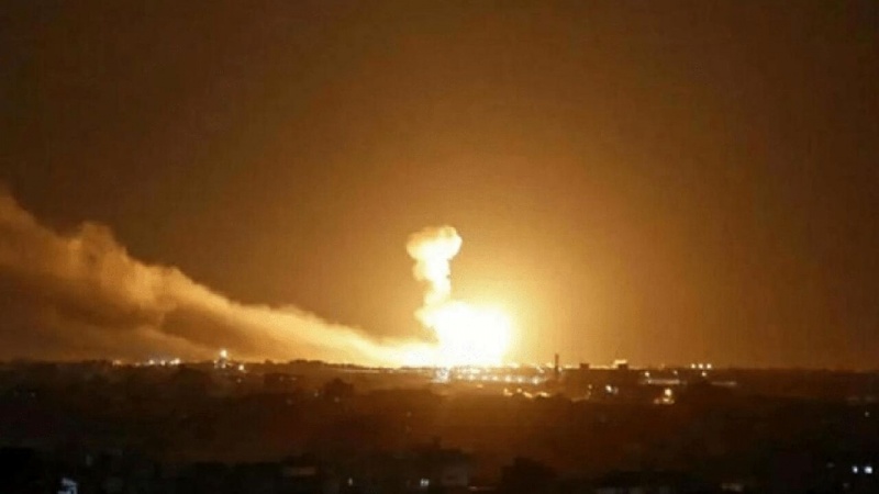 Gudang Senjata Pangkalan Militer AS, di Erbil Meledak