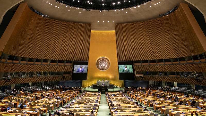 国連総会が、パレスチナ人の自決権を承認