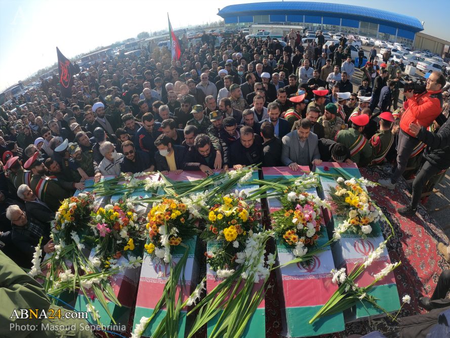 Iran's Tabriz embraces 6 anonymous martyrs