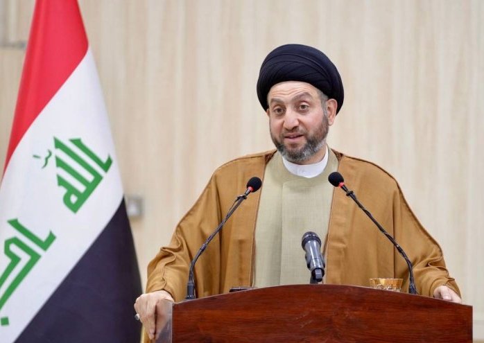 السيد الحكيم يدعو الى الضرب بيد من حديد على رؤوس الإرهاب وفلول خلاياه النائمة
