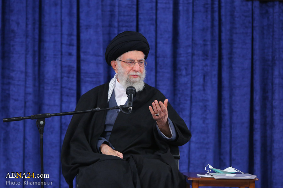 Фоторепортаж/Встреча Лидера революции с членами семей шехидов, - жертв террористического акта в храме Шахчераг(мир ему)