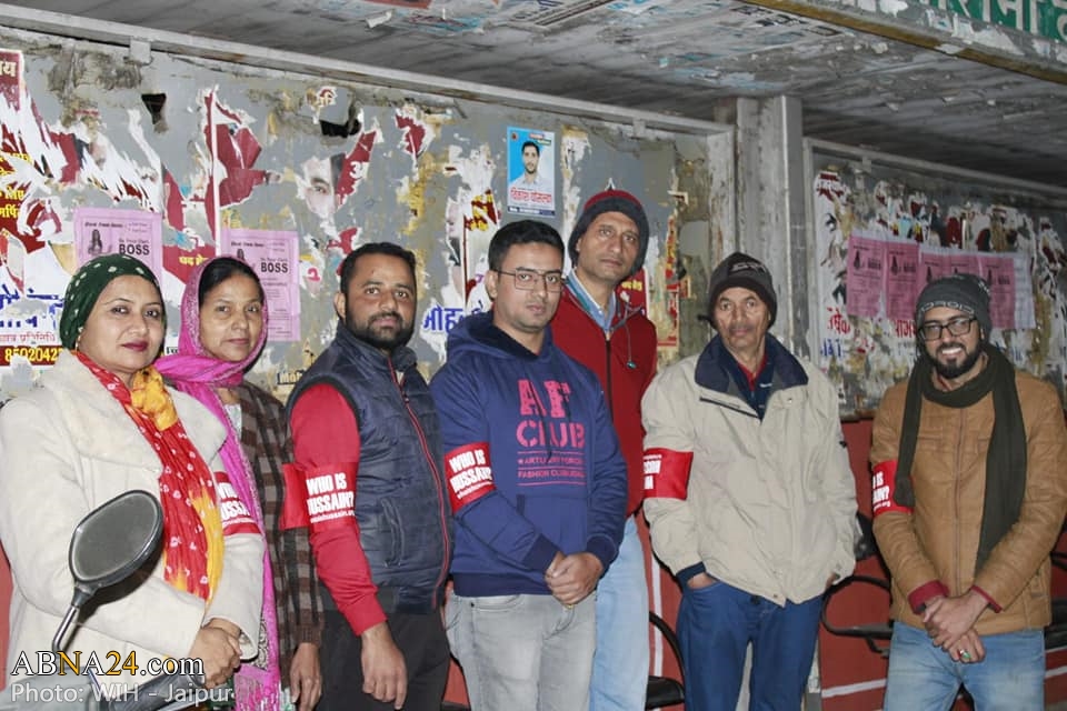 Фоторепортаж/ Участники организации «Кто такой Хуссейн» помогают бездомным в Джайпуре, Индия