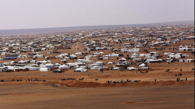 Flüchtlinge beschweren sich über schlimme Lage in der von den USA kontrollierten Region Al-Tanf in Südsyrien