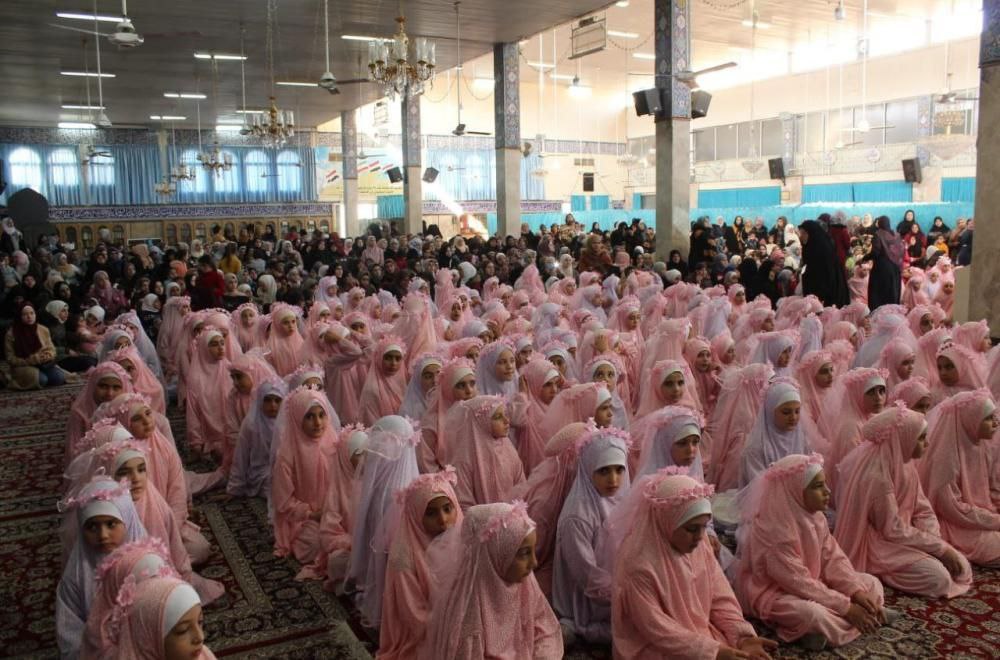 Lady Zainab holy shrine hosts rite of passage ceremony for hundreds of girls