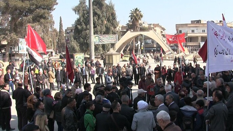 Deyrezzor’un  Batı Kırsalında Halk,  DSG'ya karşı protestolar sürüyor