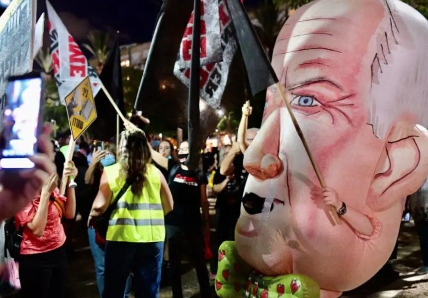 Milhares de israelenses protestam contra Netanyahu em Haifa