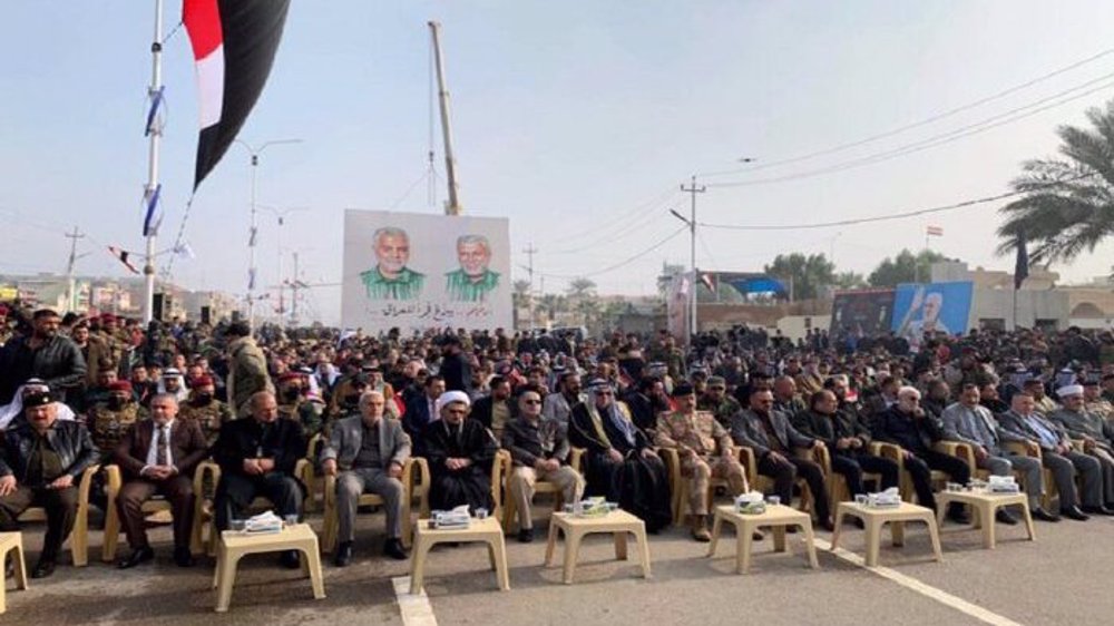 Commemorations begin in Iraq on martyrdom anniversary of Gen. Soleimani, comrades