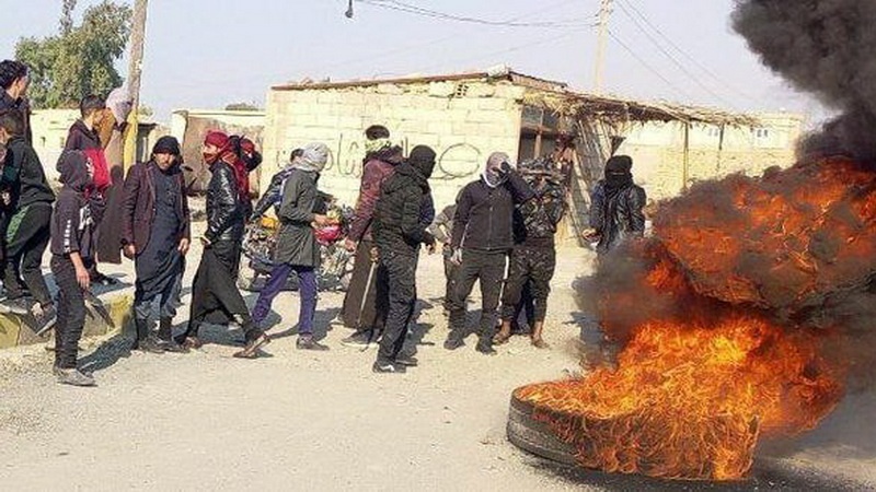На северо-востоке Сирии продолжаются протесты против SDF и американских сил