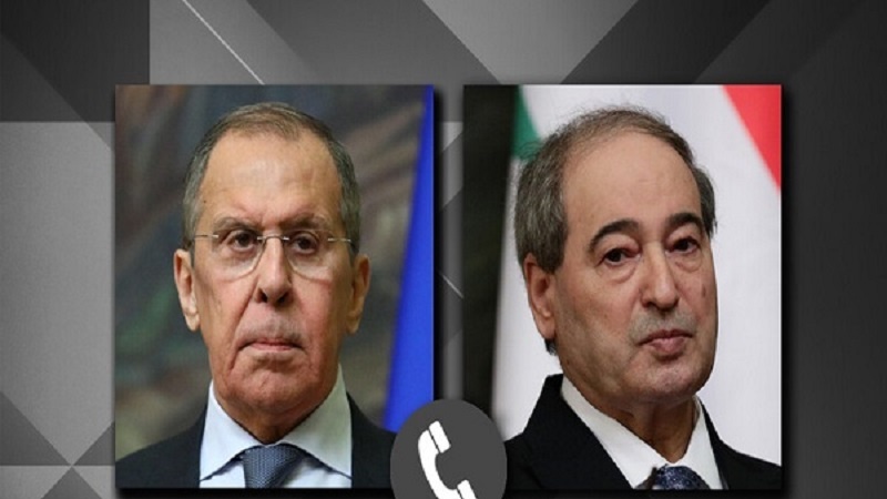وتووێژی تەلەفوونی وەزیرانی دەرەوی سووریا و ڕووسیا