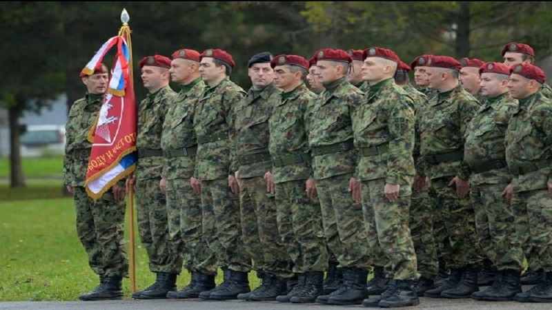 Sırbistan ordusu tam teyakkuz içinde