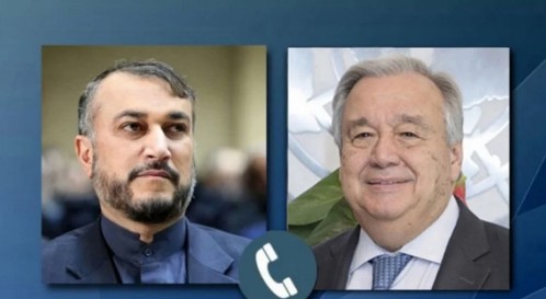 Menlu Iran kepada Sekjen PBB: Bagi Tehran, Dialog Opsi Terbaik !