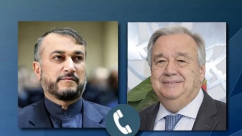 Амир-Абдуллахиан в беседе с Антониу Гутерришем: Тегеран считает диалог лучшим вариантом