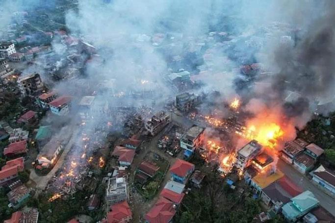 စစ်တပ် အာဏာသိမ်းပြီး ၂၂လအတွင်း ချင်းပြည်နယ်တွင် ချင်းလူမျိုး ၃၅၅ဦး အသက်ဆုံးရှုံးပြီး ၉၀,၀၀၀ ကျော် စစ်ဘေးရှောင်နေရ