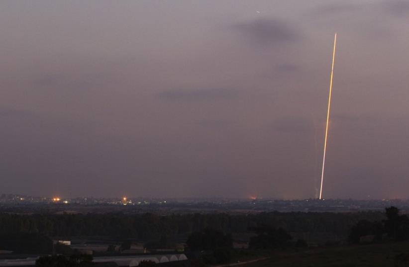 Rocket fired from Gaza lands towards Zionist settlement