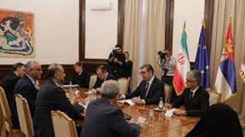 Incontro tra Amir-Abdollahian e il Presidente della Serbia
