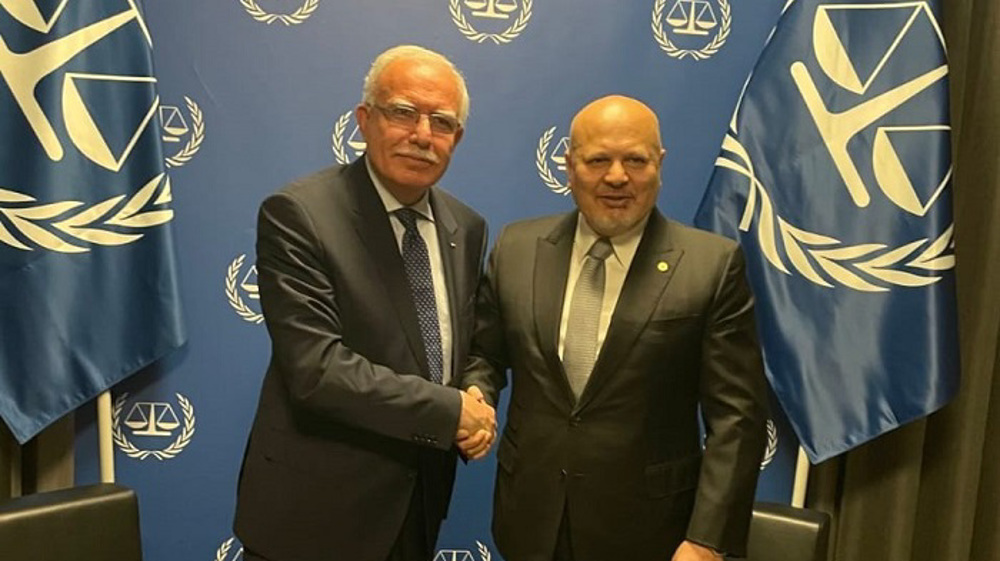  Palestine FM sends file on Israeli crimes against Palestinians to ICC 
