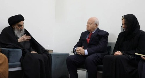 Заявление офиса аятоллы Систани после встречи с представителем Генерального секретаря ООН в Ираке