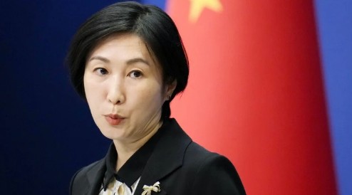 中国外務省報道官が、日本の防衛費増額をけん制