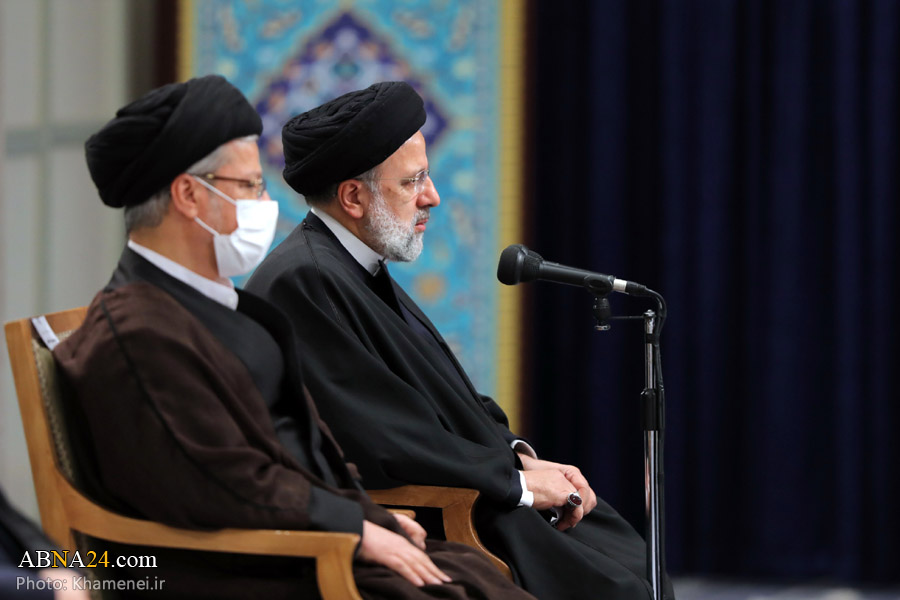 Фоторепортаж/Встреча членов Высшего совета культурной революции с лидером Исламской революции