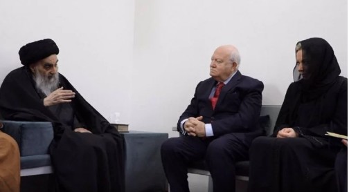 Ayatollah Sistani trifft UN-Delegation und betont Förderung der Kultur des friedlichen Zusammenlebens