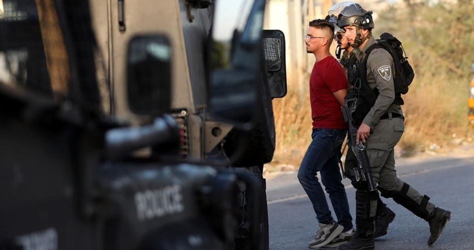 Two Palestinians arrested in Occupied al-Quds