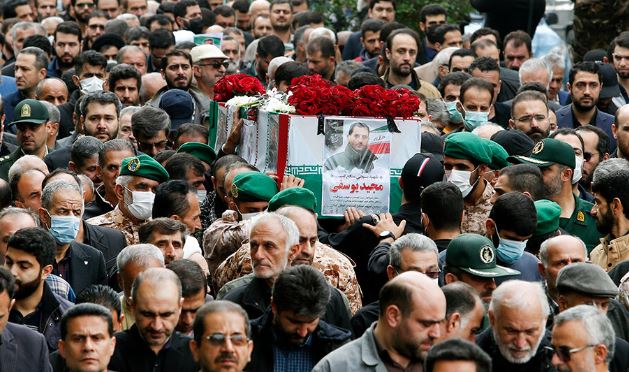 پیکر شهید «مجید یوسفی» در آستانه اشرفیه تشییع شد