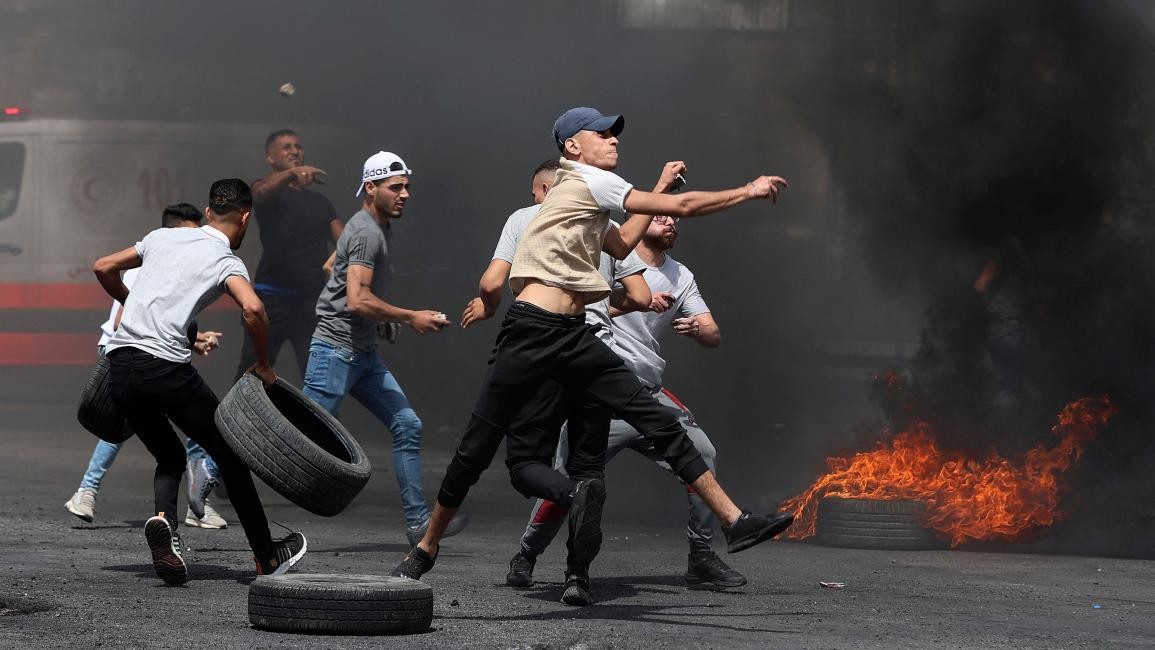 اندلاع مواجهات مع قوات الاحتلال الإسرائيلي في جبل صبيح ببيتا جنوب نابلس