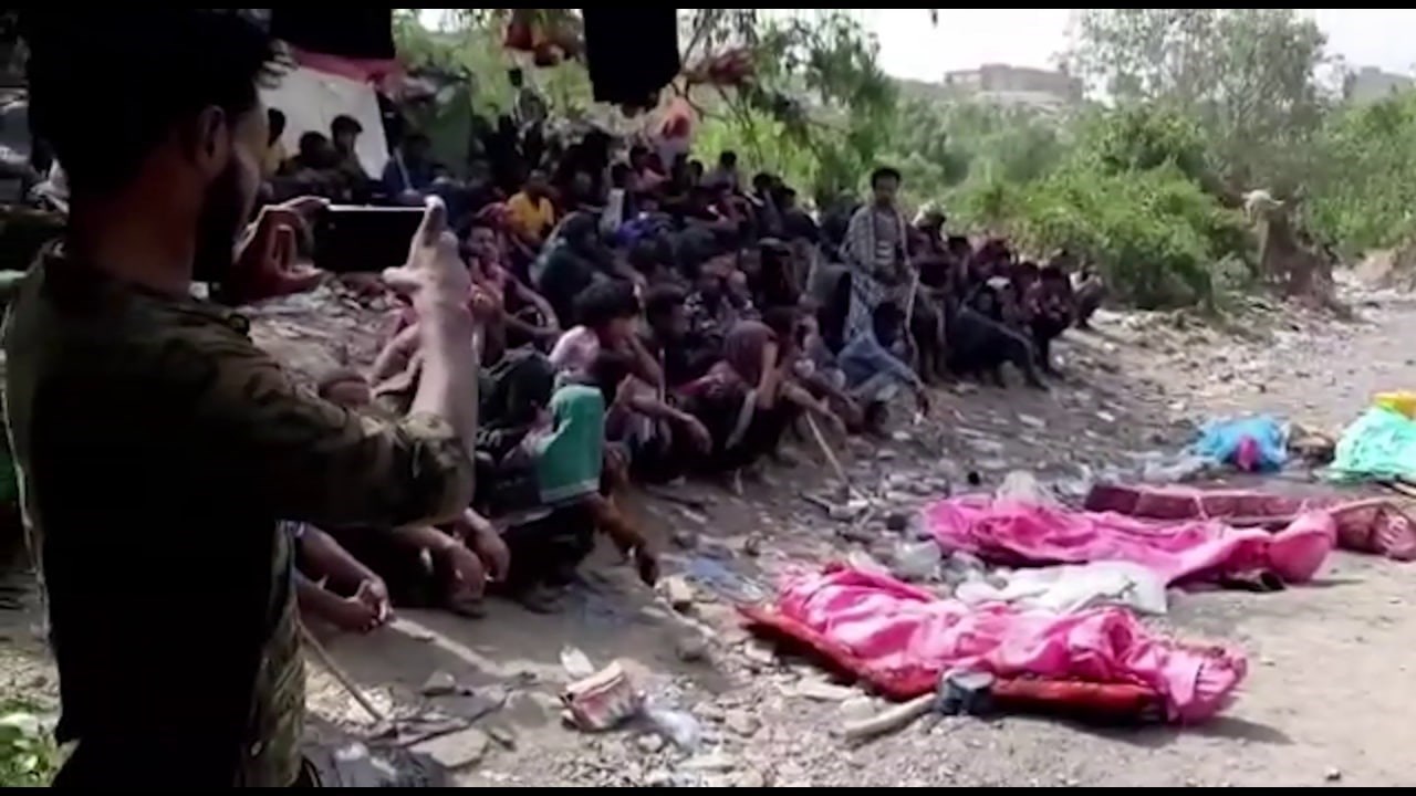Saudi regime border guards massacre African migrants on daily basis