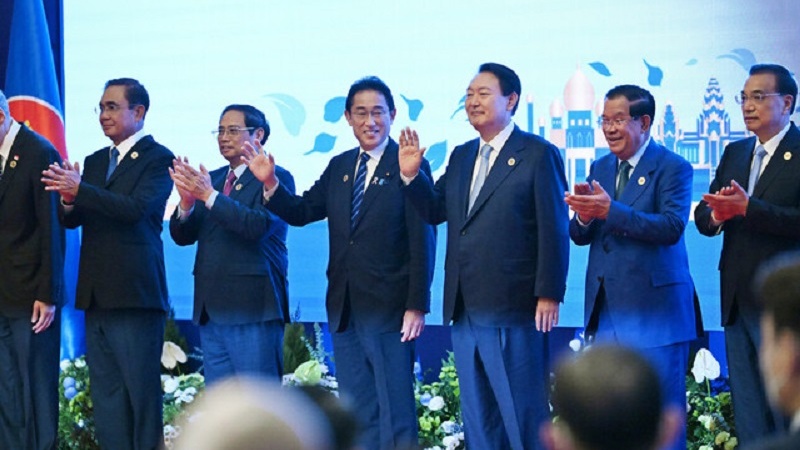 韓国大統領、日中韓３カ国による対話枠組みを提案